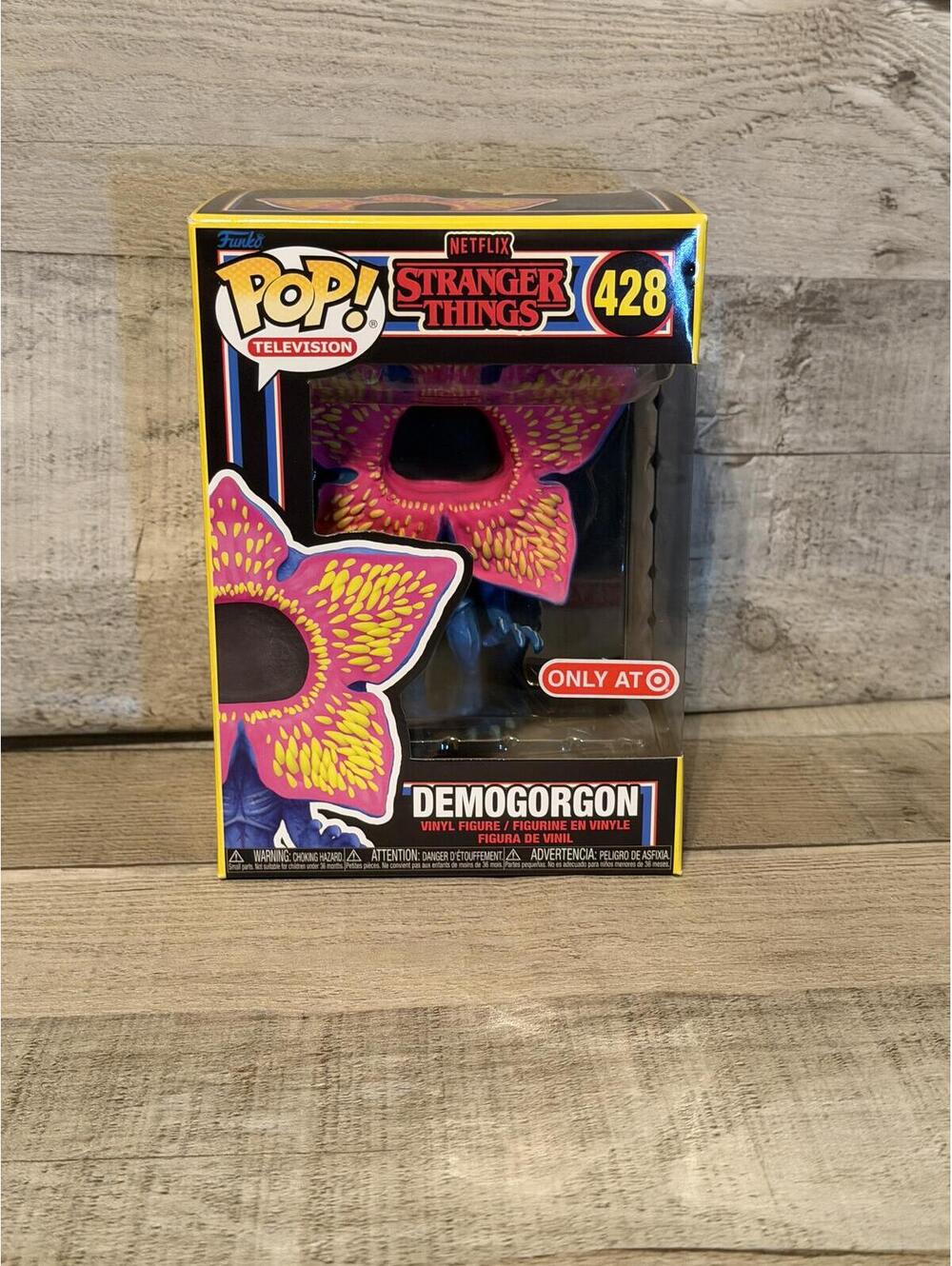 Stranger Things Demogorgon #428 Black Light Target Exclusive Funko Pop!